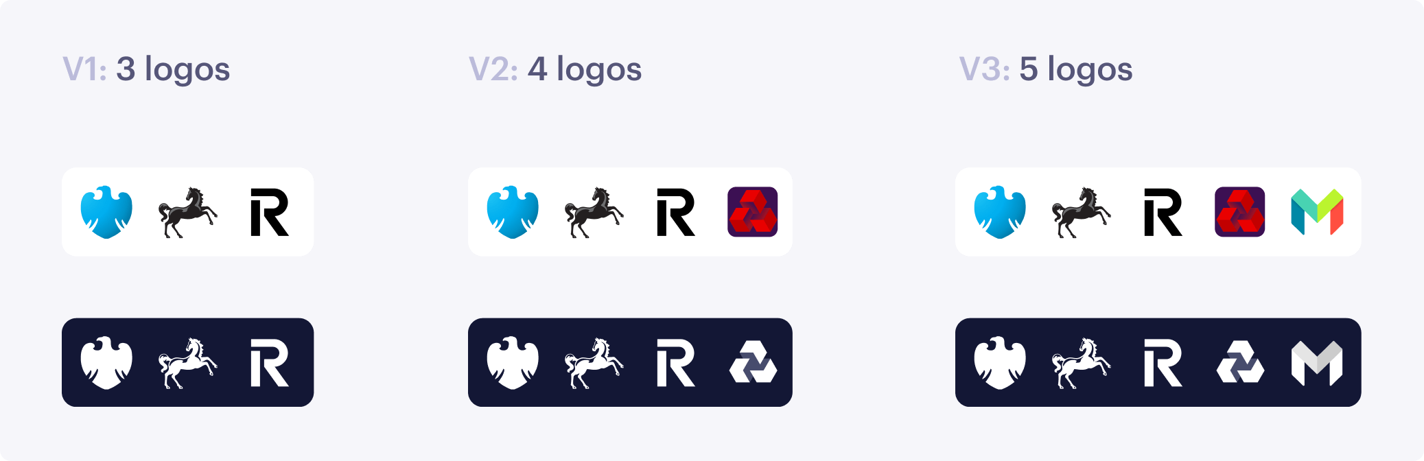 Plain Icons variants